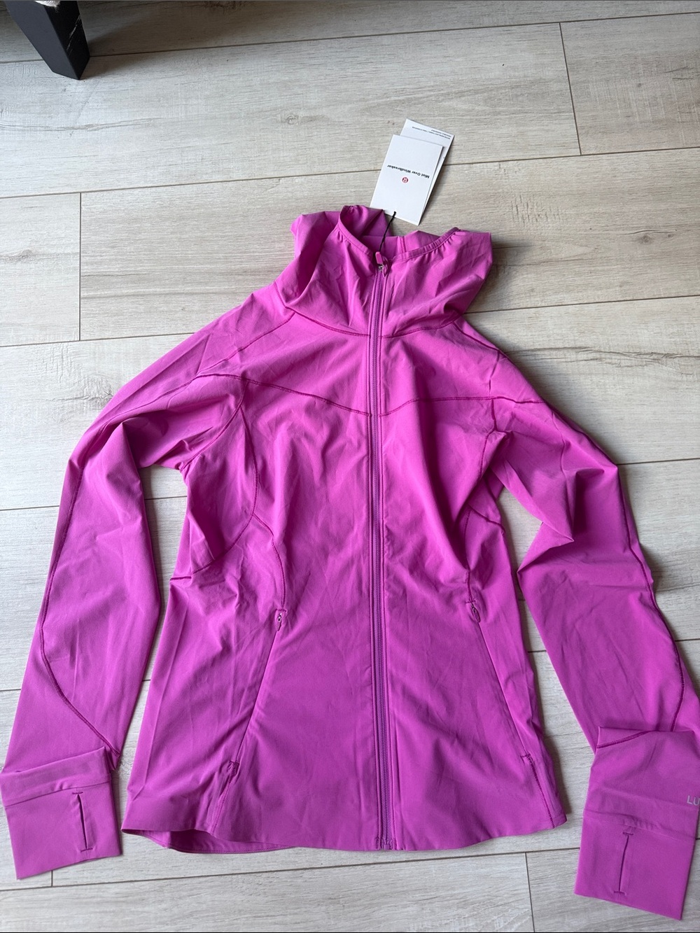 lululemon athletica mist over Windbreaker Bright Pink